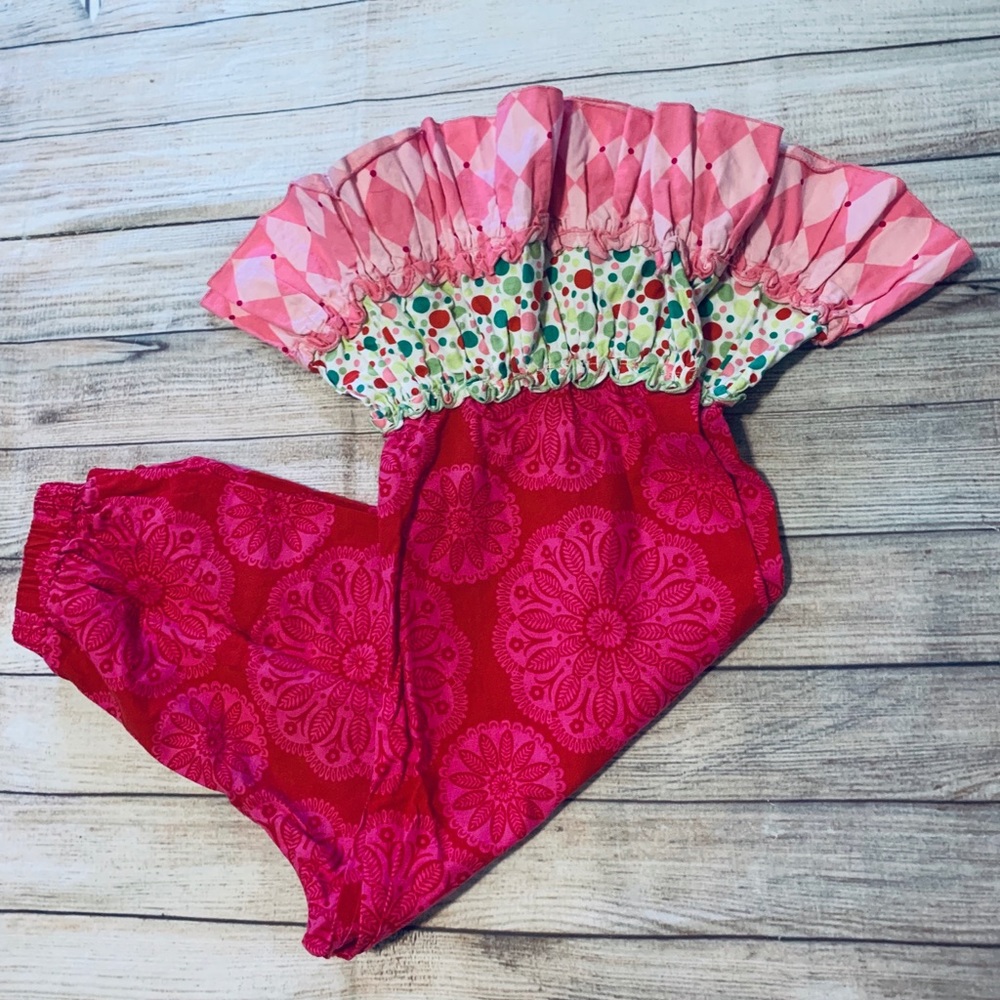 Girls Big Ruffle Boutique Pants